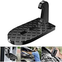 Portaequipajes Multifunción Plegable para Techo de Automóvil- Pedal Plegable de Aluminio para Puerta Lateral- Gancho…